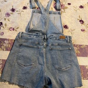 Judy blue overall shorts